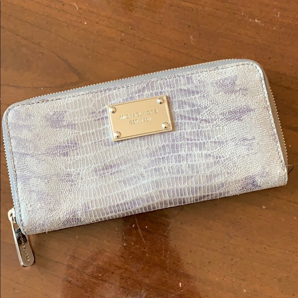 Grey Michael Kors Wallet